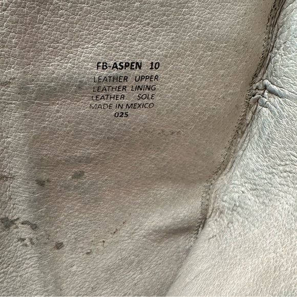 Freebird Aspen Chain Brown Leather Tall Knee High Zippered western Boots - Picture 6 of 6